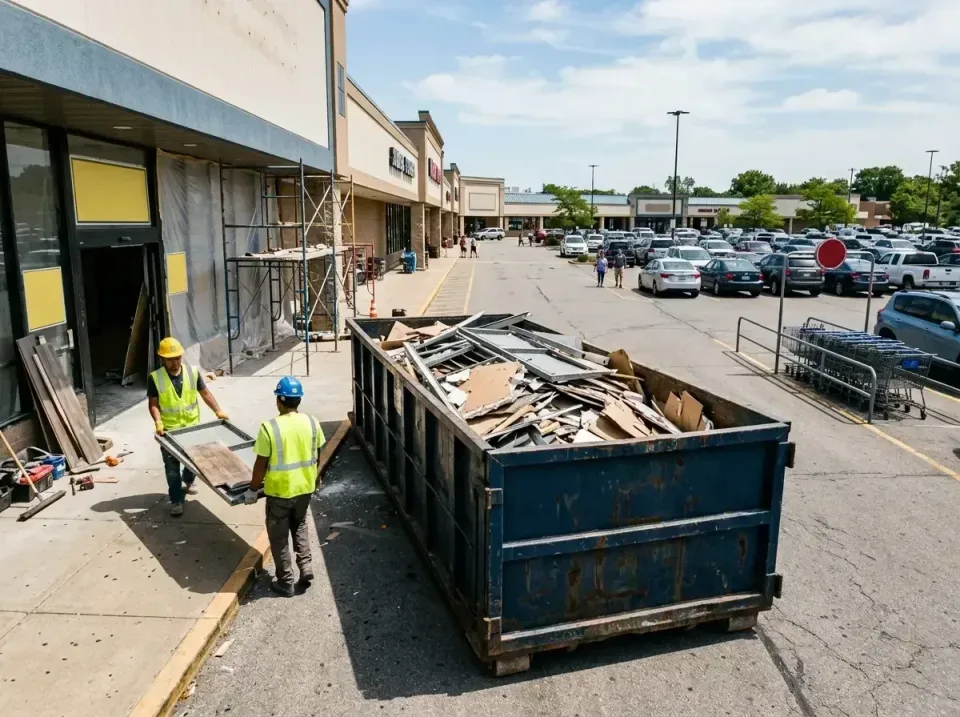 retail-store-renovation-debris-003 — frequently asked questions, Roll-off Dumpster Rentals in Pistakee Highlands, IL